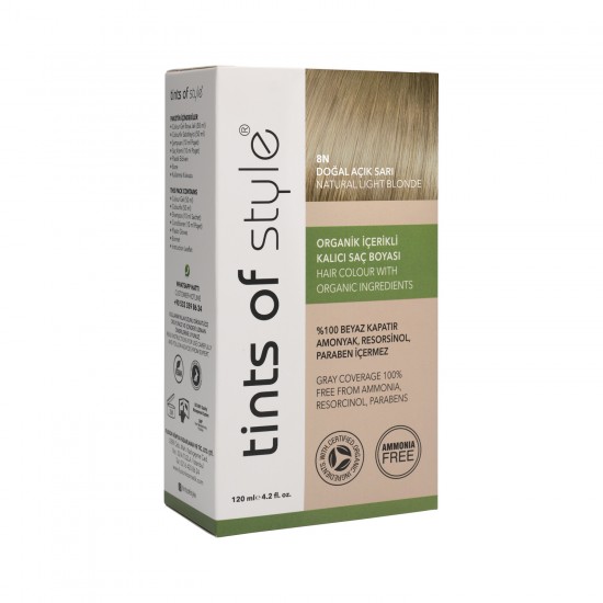 Tints Of Style 8N Açık Sarı Natural Light Blonde